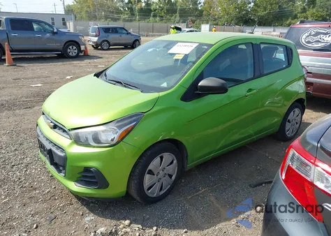 2016 Chevrolet Spark Ls Cvt z USA, uszkodzony, nr VIN KL8CB6SA6GC631904